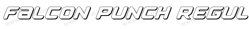 Falcon Punch Regular字体转换